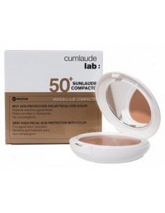 Cumlaude Lab Sunlaude Compacto Maquillaje 02Medium SPF50+