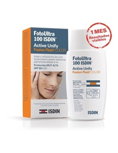 FOTOULTRA 100 ISDIN ACTIVE UNIFY 50+ COLOR 50ml