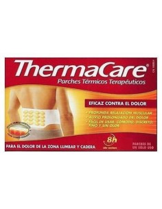 THERMACARE ZONA LUMBAR Y CADERAS 4 PARCHES TERMICOS