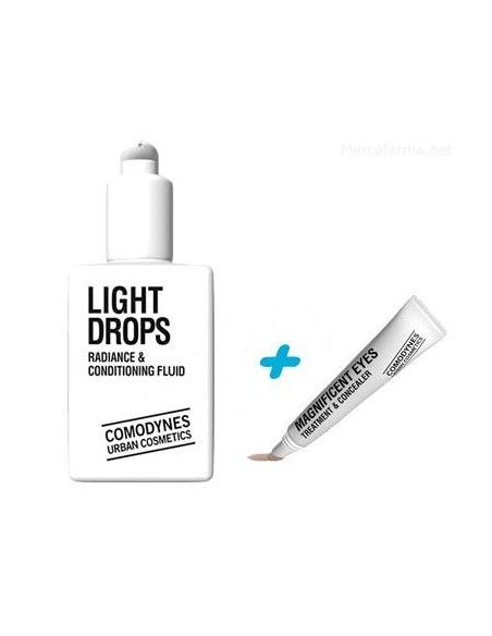 COMODYNES LIGHT DROPS FLUIDO 50ML + CONTORNO CORRECTOR OJOS 15ML