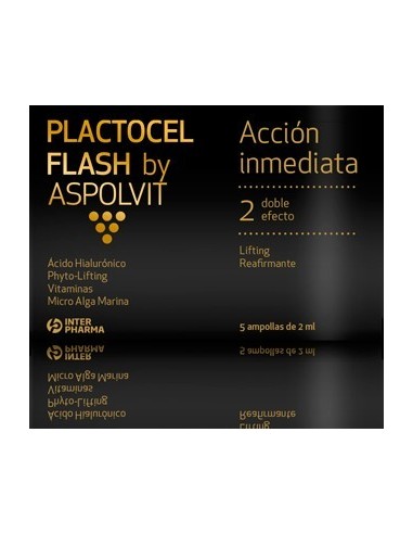 PLACTOCEL FLASH ASPOLVIT 5  AMPOLLAS de 2ml