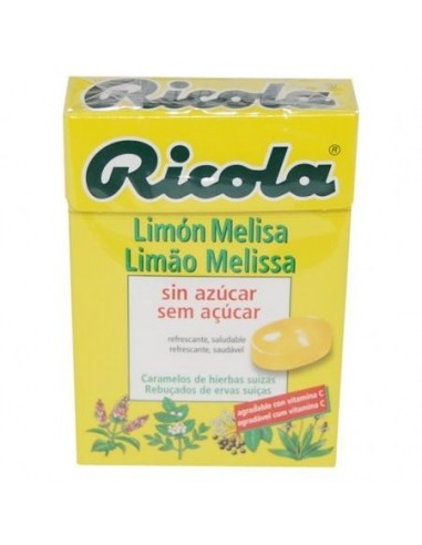 RICOLA CARAMELOS S/A LIMON MELISA 50 gr