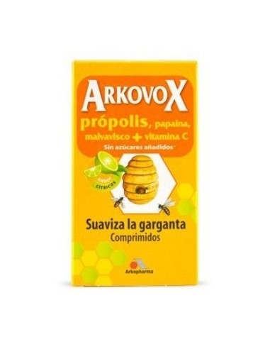 ARKOBOX PROPOLIS+VIT.C 24 COMP.MASTIC. SABOR CITRICOS