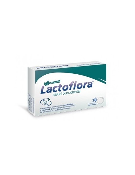 Lactoflora Salud Bucodental Comprimidos Para Chupar Sabor Menta