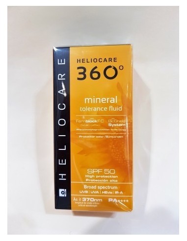 HELIOCARE  360º MINERAL SPF 50+ TOLERANCE FLUIDO 50 ml